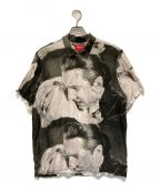 SUPREMEシュプリーム）の古着「Bela Lugosi Rayon S/S Shirt」｜グレー×ブラック