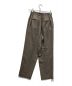 AURALEE (オーラリー) SUPER LIGHT WOOL EASY SLACKS ブラウン：9000円