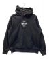 Supreme（シュプリーム）の古着「CROSS BOX LOGO HOODED SWEATSHIRT」｜ブラック