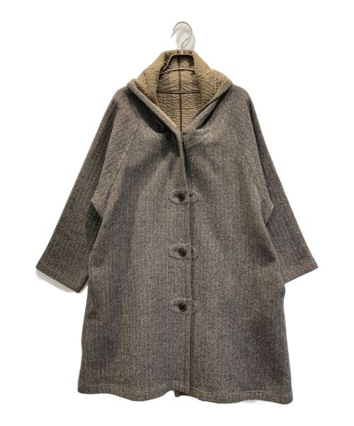 nest Robe（ネストローブ）nest Robe (ネストローブ) ウールコート グレー サイズ:-の古着・服飾アイテム