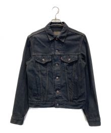 LEVI'S（リーバイス）の古着「後染めデニムジャケット」｜ブラック