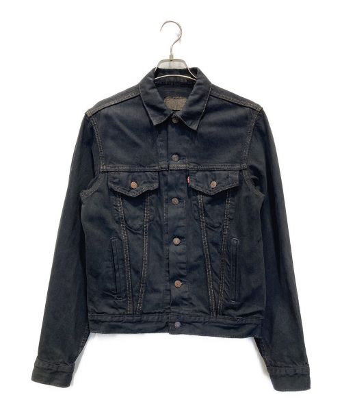 LEVI'S（リーバイス）LEVI'S (リーバイス) 後染めデニムジャケット ブラック サイズ:-の古着・服飾アイテム