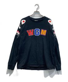 A BATHING APE（アベイシングエイプ）の古着「シャークプリントカットソー」｜ブラック