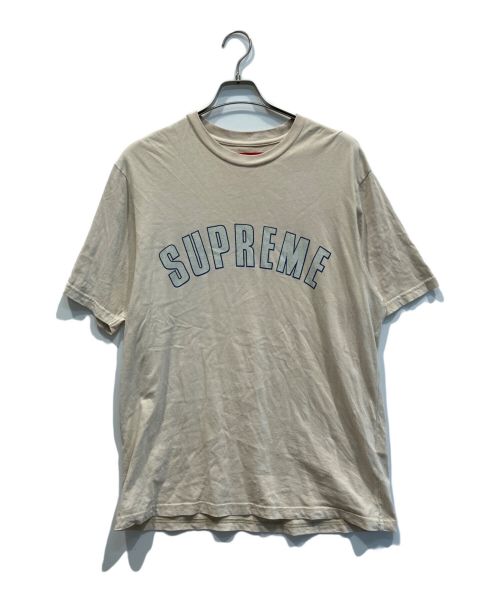 SUPREME（シュプリーム）Supreme (シュプリーム) Cracked Arc S/S Top ベージュ サイズ:Mの古着・服飾アイテム