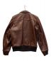 TAYLOR STITCH (テイラースティッチ) Golden Bear (ゴールデンベア) CFIT LEATHER BOMBER JKT ブラウン サイズ:S：49000円