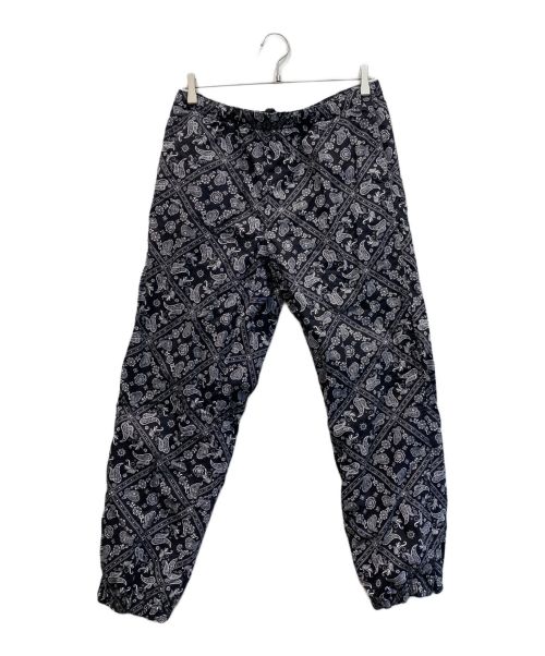 SUPREME（シュプリーム）SUPREME (シュプリーム) Bandana Track Pant ブラック×ホワイト サイズ:Sの古着・服飾アイテム