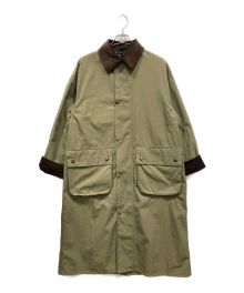 FREAK'S STORE×BRITISH KHAKI（フリークスストア×ブリティッシュカーキ）の古着「別注 ビッグシルエット ウールロングコート」｜カーキ