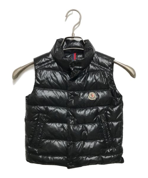 MONCLER（モンクレール）MONCLER (モンクレール) ダウンベスト ブラック サイズ:130ｃｍの古着・服飾アイテム