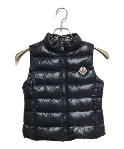 MONCLER（モンクレール）MONCLER (モンクレール) ダウンベスト ネイビー サイズ:130ｃｍの古着・服飾アイテム