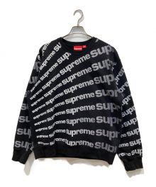 SUPREME（シュプリーム）の古着「Radial Crewneck」｜ブラック×ホワイト