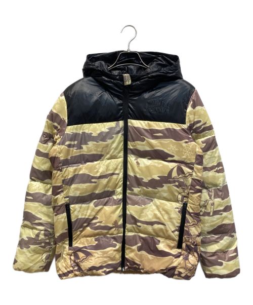 BILLIONAIRE BOYS CLUB（ビリオネアボーイズクラブ）BILLIONAIRE BOYS CLUB (ビリオネアボーイズクラブ) HOODED PUFFA JACKET CAMO グリーン サイズ:Mの古着・服飾アイテム