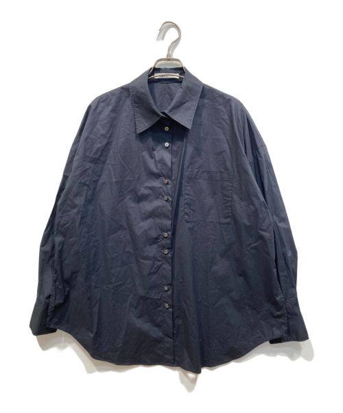 ETRE TOKYO（エトレトウキョウ）ETRE TOKYO (エトレトウキョウ) コットンオーバーサイズシャツ ネイビー サイズ:Fの古着・服飾アイテム