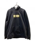 SUPREMEシュプリーム）の古着「BLING BOX LOGO HOODED SWEATSHIRT」｜ブラック