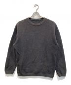 crepusculeクレプスキュール）の古着「Moss Stitch LS Knit」｜ブラック