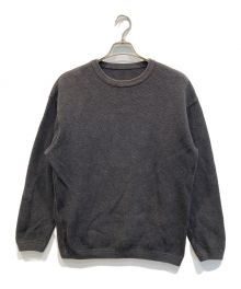 crepuscule（クレプスキュール）の古着「Moss Stitch LS Knit」｜ブラック