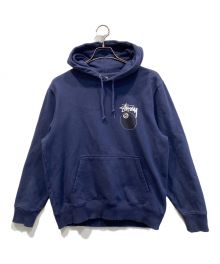 stussy（ステューシー）の古着「8 BALL HOODIE」｜ネイビー