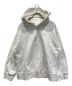 MM6 Maison Margiela（エムエムシックス メゾンマルジェラ）の古着「バックロゴ サイドスリット パーカー」｜ホワイト