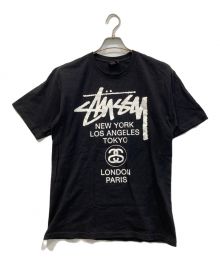 stussy（ステューシー）の古着「Tシャツ」｜ブラック