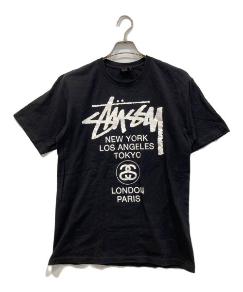 stussy（ステューシー）stussy (ステューシー) Tシャツ ブラック サイズ:Mの古着・服飾アイテム