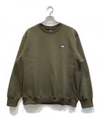 THE NORTH FACEザ ノース フェイス）の古着「Square Logo Crew」｜オリーブ