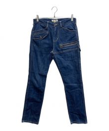 AVIREX（アヴィレックス）の古着「STRETCH DENIM PANTS」｜インディゴ