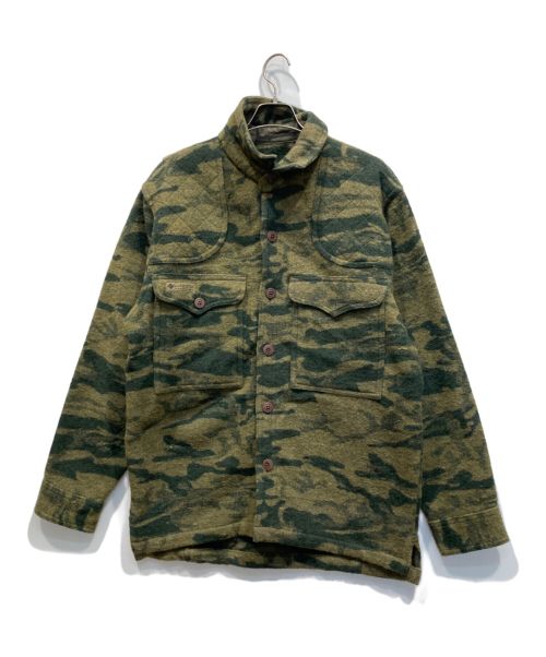 Columbia（コロンビア）Columbia (コロンビア) カモ柄ジャケット ベージュ×オリーブ サイズ:Mの古着・服飾アイテム