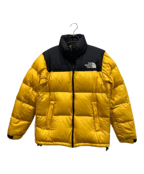 THE NORTH FACE（ザ ノース フェイス）THE NORTH FACE (ザ ノース フェイス) ヌプシジャケット イエロー×ブラック サイズ:Lの古着・服飾アイテム