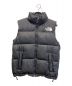 THE NORTH FACE（ザ ノース フェイス）の古着「NUPTSE VEST」｜ブラック