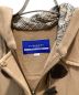 中古・古着 BURBERRY BLUE LABEL (バーバリーブルーレーベル) ダッフルコート ベージュ サイズ:38：6000円