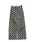 SZ Blockprints (エスゼットブロックプリント) Checkerd Print Pencil Skirt ホワイト×ブラック サイズ:XS：10000円