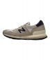 NEW BALANCE (ニューバランス) ローカットスニーカー グレー サイズ:26.5cm：5000円