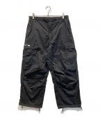 WTAPSダブルタップス）の古着「MILT0001 / TROUSERS / NYCO. OXFORD」｜ブラック