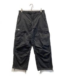 WTAPS（ダブルタップス）の古着「MILT0001 / TROUSERS / NYCO. OXFORD」｜ブラック