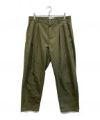 WTAPSダブルタップス）の古着「TRDT1802 / TROUSERS / CTPL. TWILL -」｜オリーブ