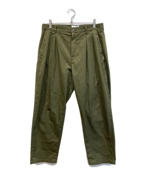 WTAPS（ダブルタップス）WTAPS (ダブルタップス) TRDT1802 / TROUSERS / CTPL. TWILL - オリーブ サイズ:3の古着・服飾アイテム