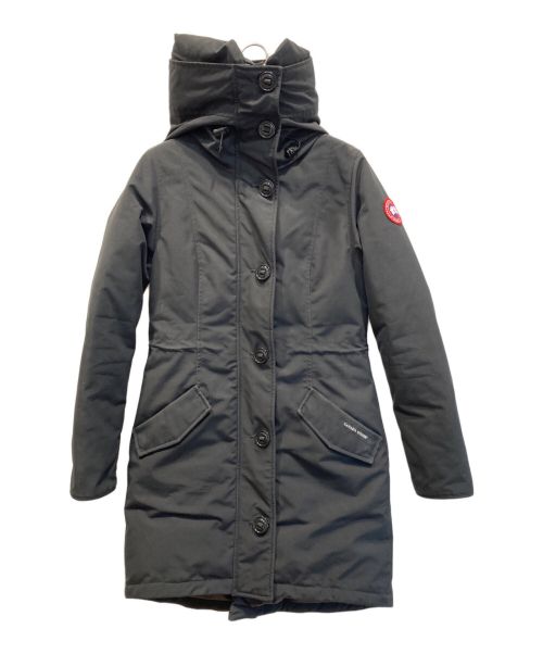 CANADA GOOSE（カナダグース）CANADA GOOSE (カナダグース) ROSSCLAIR PARKA ブラック サイズ:XSの古着・服飾アイテム