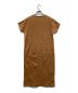 ATON (エイトン) RHC Ron Herman (アールエイチシー ロンハーマン) 別注 DOLMAN SLEEVE DRESS ブラウン サイズ:2：7000円