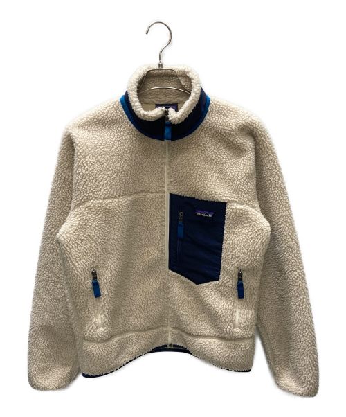 Patagonia（パタゴニア）Patagonia (パタゴニア) クラシックレトロXジャケット ネイビー×ベージュ サイズ:Sの古着・服飾アイテム