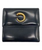 Cartierカルティエ）の古着「3つ折り財布」｜ブラック