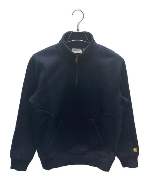 Carhartt WIP（カーハート ワークインプログレス）Carhartt WIP (カーハートダブリューアイピー) チェイスネックジップスウェットシャツ / CHASE NECK ZIP SWEAT SHIRT ネイビー サイズ:XS 未使用品の古着・服飾アイテム