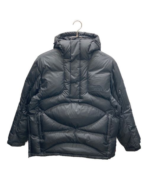 SUPREME（シュプリーム）SUPREME (シュプリーム) THE NORTH FACE (ザ ノース フェイス) 800-Fill Half Zip Hooded Pullover ブラック サイズ:Mの古着・服飾アイテム