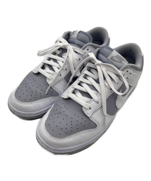 NIKE（ナイキ）NIKE (ナイキ) ダンクローレトロ DUNK LOW RETRO WOLF GREY/WHITE ホワイト×グレー サイズ:US8 UK7の古着・服飾アイテム