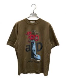 UNDERCOVER（アンダーカバー）の古着「プリントTシャツ」｜カーキ