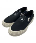 adidas×STELLA McCARTNEYアディダス×ステラマッカートニー）の古着「コートスリッポン Court Slip-On」｜ブラック