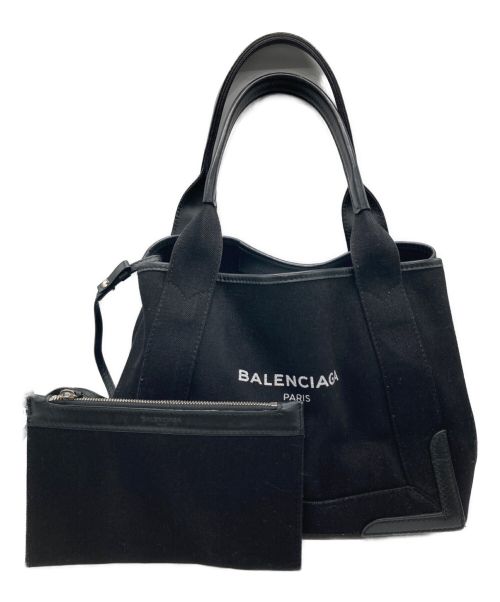 BALENCIAGA（バレンシアガ）BALENCIAGA (バレンシアガ) カバスSトートバッグ ブラックの古着・服飾アイテム