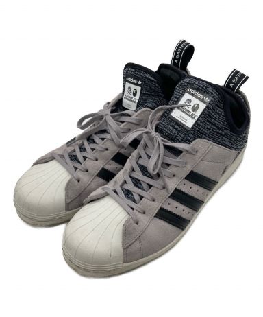 【中古・古着通販】adidas (アディダス) NEIGHBORHOOD (ネイバーフッド) A BATHING APE (アベイシングエイプ)  ローカットスニーカー グレー サイズ:SIZE 29cm/US 11 UK 101/2｜ブランド・古着通販 トレファク公式【TREFAC  FASHION】スマホサイト