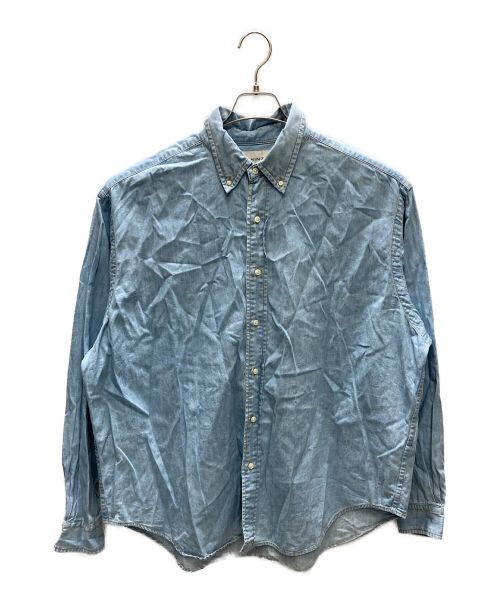 THE SHINZONE（ザ シンゾーン）THE SHINZONE (ザ シンゾーン) DENIM DADDY SHIRT/デニムダディーシャツ ライトインディゴ サイズ:RSの古着・服飾アイテム