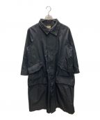 maturely×BEAMS BOYマチュアリー×ビームスボーイ）の古着「Military Memory Over Coat/ミリタリーメモリーオーバーコート」｜ブラック