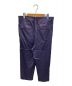 PRASTHANA (プラスターナ) glossy twill lezy slacks/1タックスラックス パープル サイズ:M：2480円