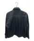 LiNoH (リノー) WOOL TWILL STITCH BLOUSON/ウールツイルステッチブルゾン ブラック サイズ:1：4800円